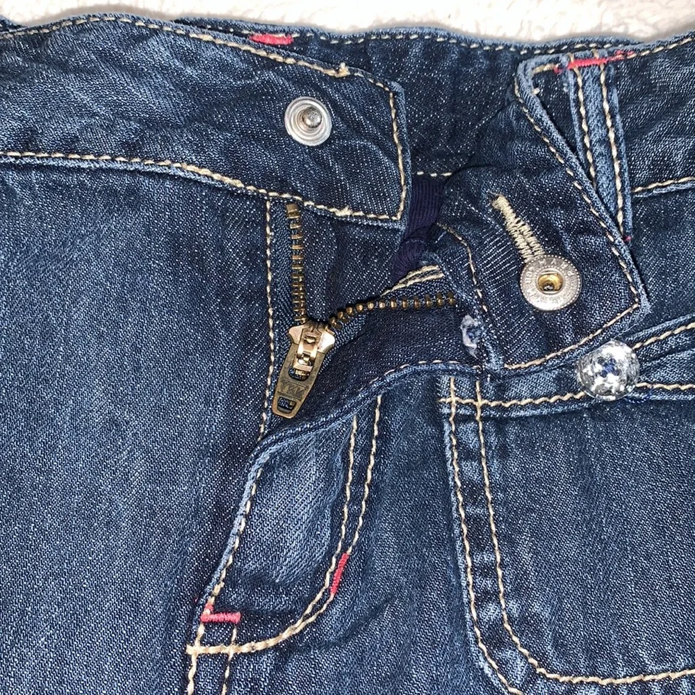 Gymboree Denim Skort/Skirt 8 EUC Jean Skort Adjustable Waist